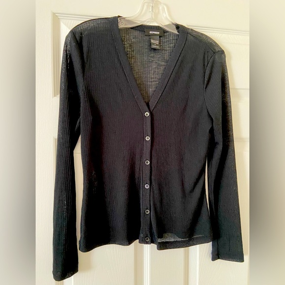 Express Sweaters Express Sheer Cardigan Poshmark